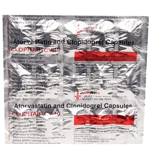 clopitab cv 10mg tablet 15's